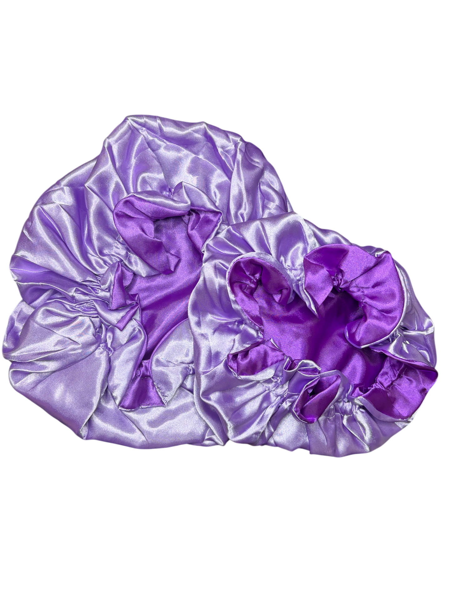 Two-Toned Reversible Silk Satin Bonnets & Solid Color Durags (Adult & Kids)